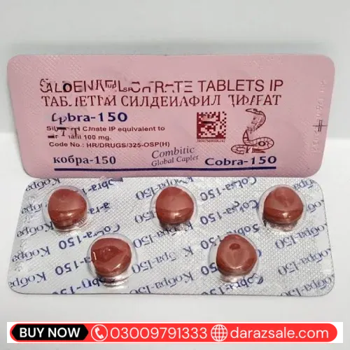 Black Cobra 150mg Tablets in Pakistan