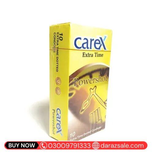 Carex Extra Time Powershot 10 Condom In Pakistan