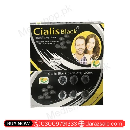 Cialis Black Tablets 20mg Price in Pakistan