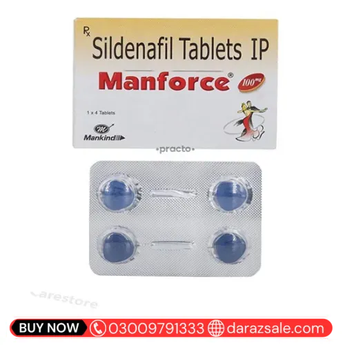 Manforce 100MG Tablets In Pakistan