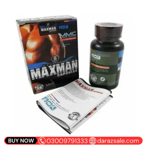 Maxman Capsules Price In Pakistan