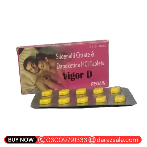 Vigor D Sildenafil & Dapoxetine Tablets In Pakistan