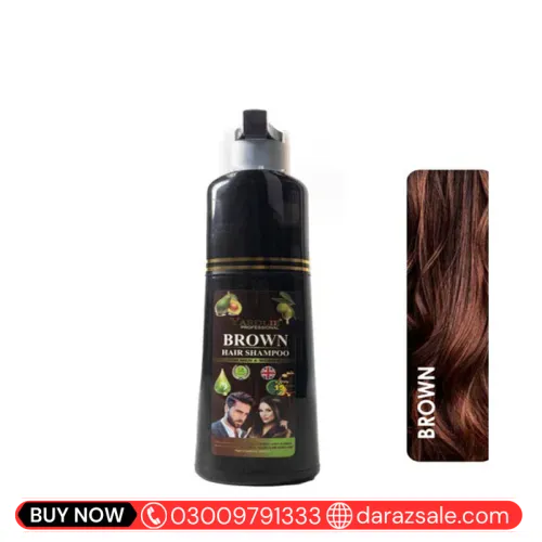 Yardlie Professional Brown Hair Shampoo in Pakistan